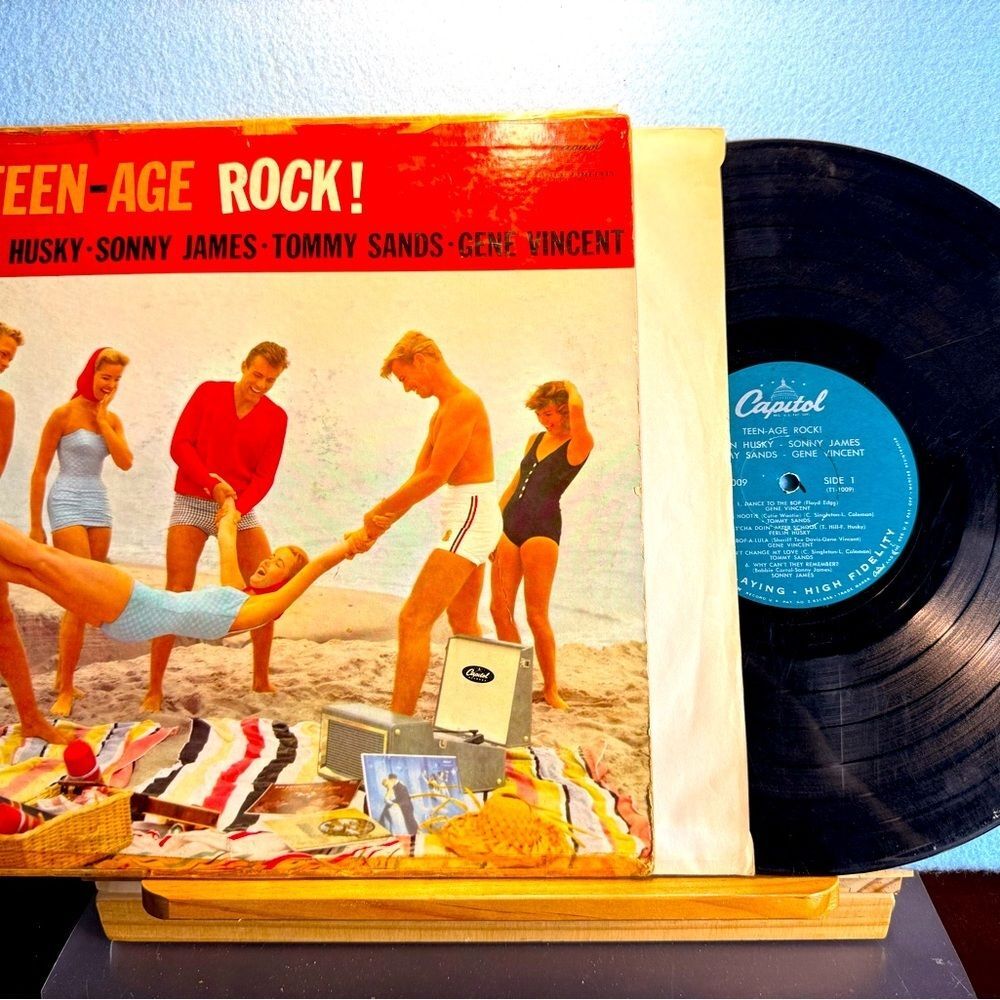 Teen-Age Rock! Various Artists T-1009 Vinyl LP